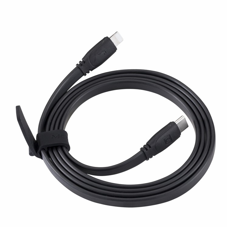 MOMAX DL37 1.2m PD Fast Charging Data Sync Cable Type-C to Lightning 8Pin MFI Certified - Black-4