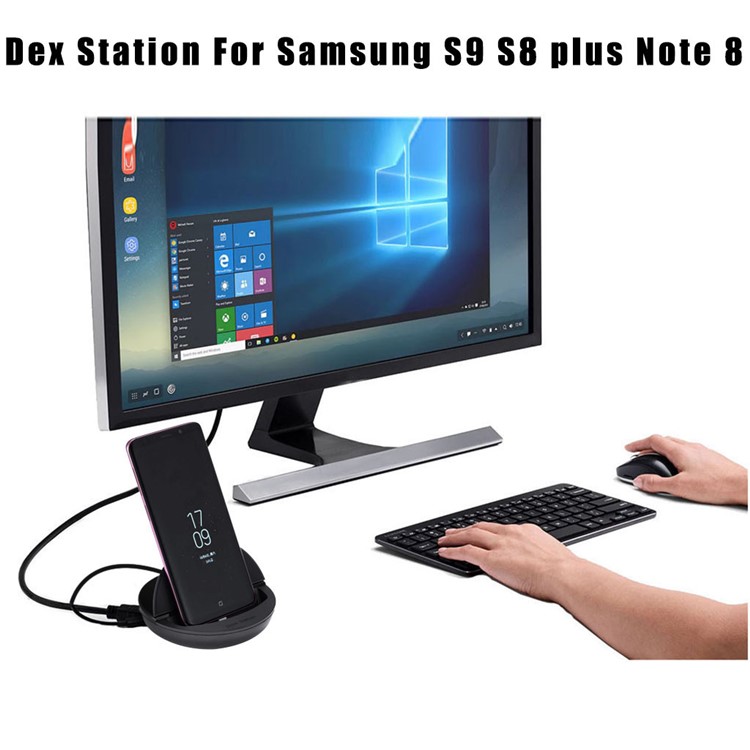 HDMI Dex Station Desktop Extension Charging Dock Intelligent Circuit Design for Samsung Galaxy S8/Galaxy S8 Plus/Galaxy Note 8-2