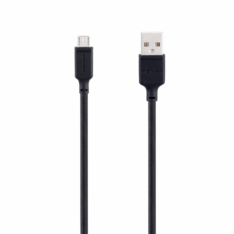 MOMAX 1M Micro USB Sync and Fast Charging Cable for Samsung Huawei Xiaomi - Black-3