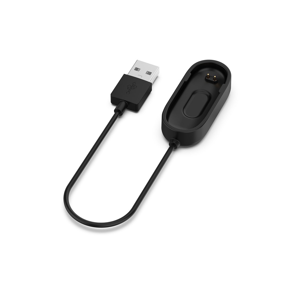 1m USB Charging Line Cradle ABS Charging Cable for Xiaomi Mi Smart Band 4 - Black-10