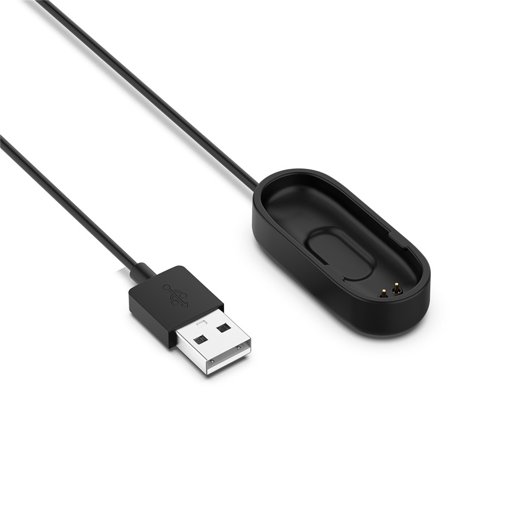 1 M Linha De Carregamento USB Cradle ABS Cabo De Carregamento Para Xiaomi Mi Banda Inteligente 4 - Preto-5