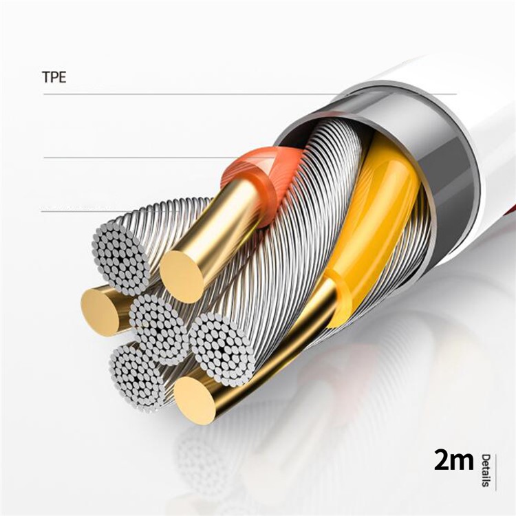 UPL L05 3A Fast Charging Type-C Data Cable 2m-4