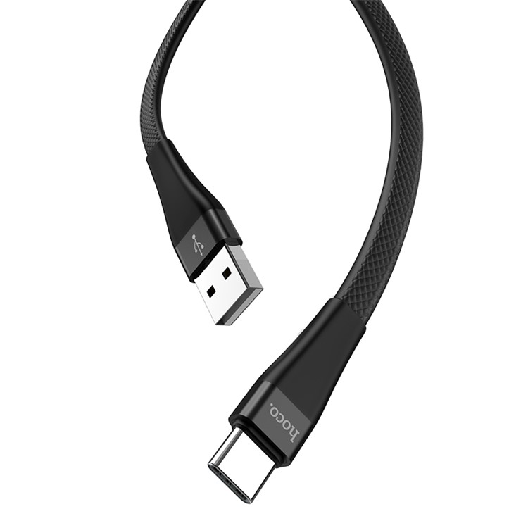 HOCO S4 Charging Data Cable with Timing Display for Type-C - Black-3