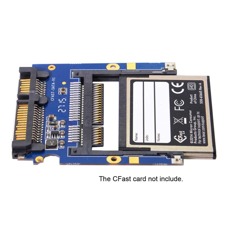 SATA 22Pin to CFast Card Adapter 2.5 inch Hard Disk Case SSD HDD CFast Card Reader for PC Laptop-9