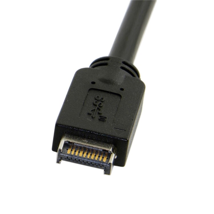 USB 3.1 Front Panel Header to USB-C Type-C Male Extension Data Cable-10
