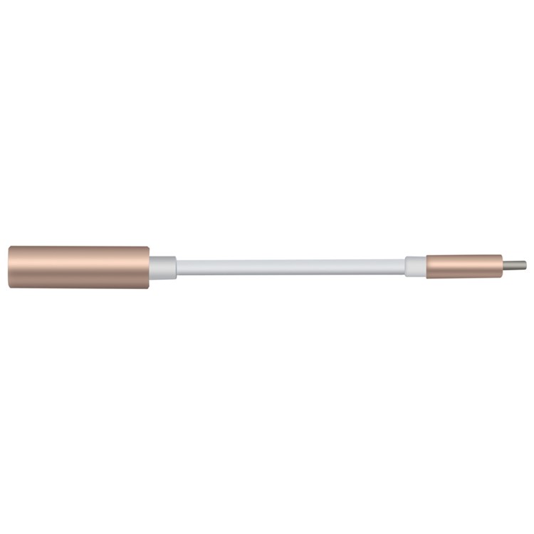 Momax 1-to-4 USB-C to USB 3.0 Type-c Multi-port Adapter - Champagne Gold-7