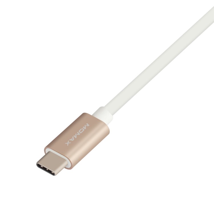 MOMAX USB Type-c to HDMI Adapter 4K HD Converter for MacBook 12-inch (2015) - Champagne Gold-9