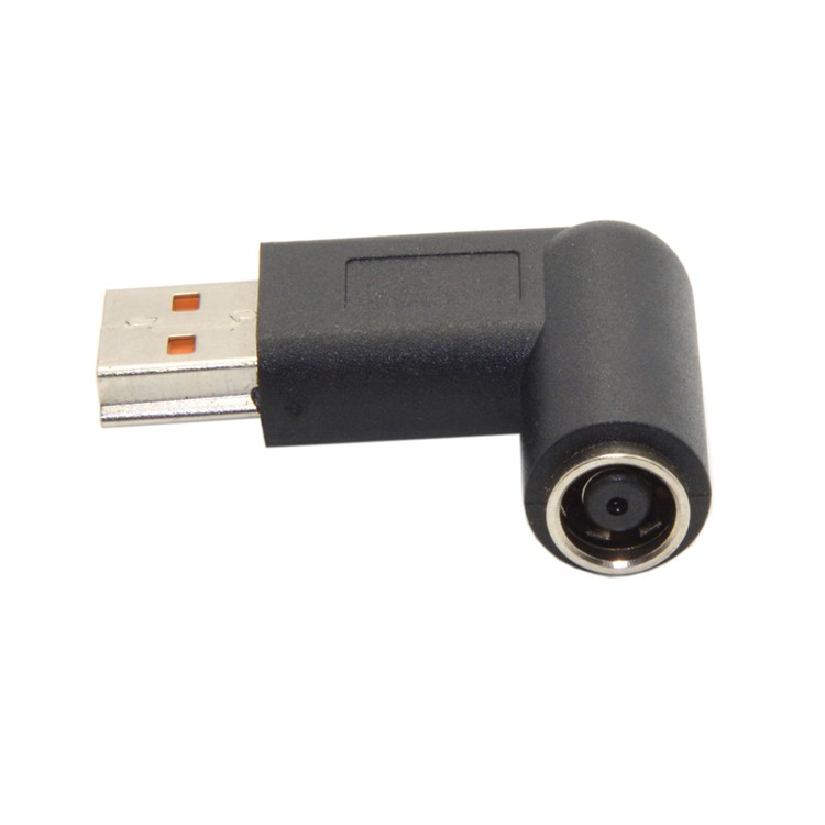 DC 7.9x5.4mm DC Jack to Special USB Charger Power Adapter for Lenovo Yoga 3 (90 Degree Angled)-3