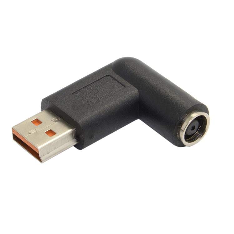 DC 7.9x5.4mm DC Jack to Special USB Charger Power Adapter for Lenovo Yoga 3 (90 Degree Angled)-5