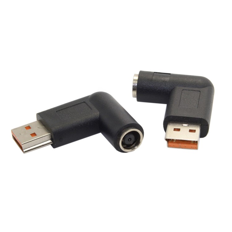DC 7.9x5.4mm DC Jack to Special USB Charger Power Adapter for Lenovo Yoga 3 (90 Degree Angled)-6