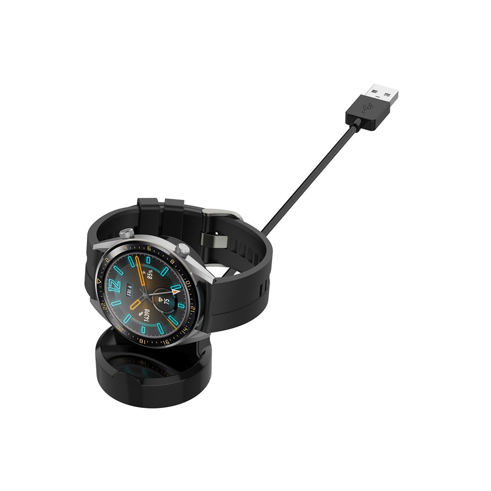 Magnetic Charger Dock Cradle Magnetic Fixed Charger Dock Holder Stand for Huawei Watch GT/Watch magic Smartwatch - Black-12