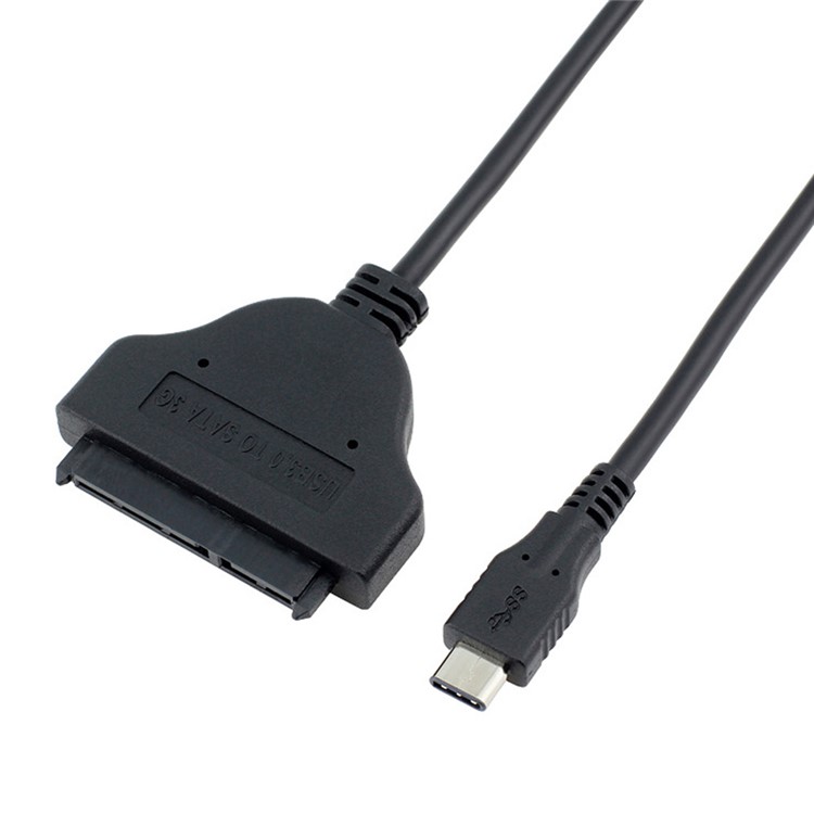 Type C USB 3.1 Male to SATA 22 Pin 2.5" Hard Disk Driver SSD Adapter Cable for Macbook & Laptop-2