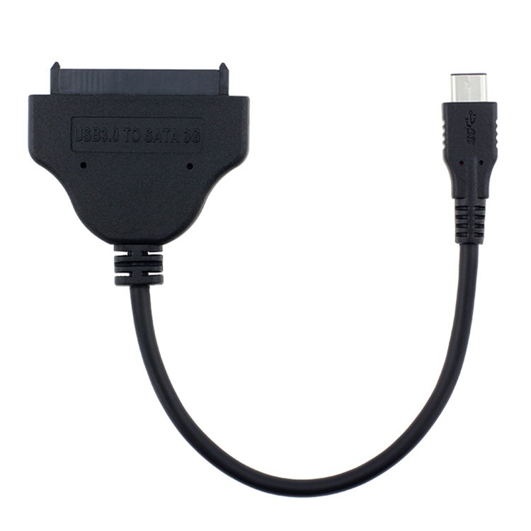 Type C USB 3.1 Male to SATA 22 Pin 2.5" Hard Disk Driver SSD Adapter Cable for Macbook & Laptop-3