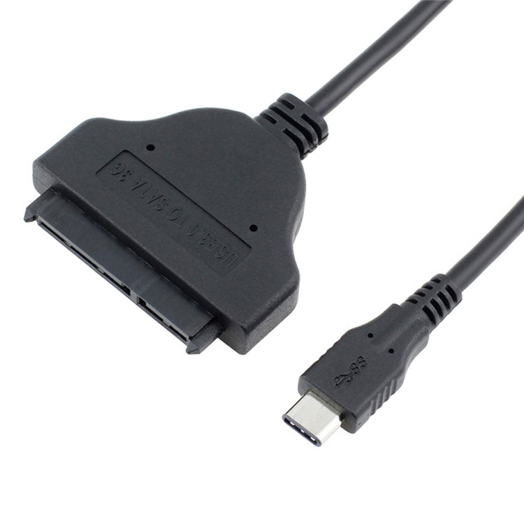 Type C USB 3.1 Male to SATA 22 Pin 2.5" Hard Disk Driver SSD Adapter Cable for Macbook & Laptop-4