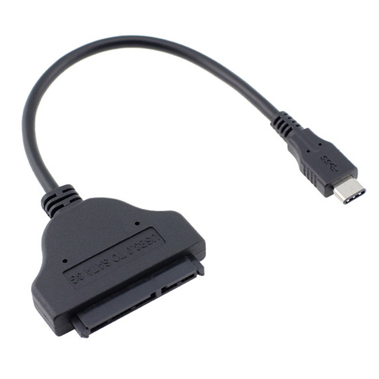 Type C USB 3.1 Male to SATA 22 Pin 2.5" Hard Disk Driver SSD Adapter Cable for Macbook & Laptop-5