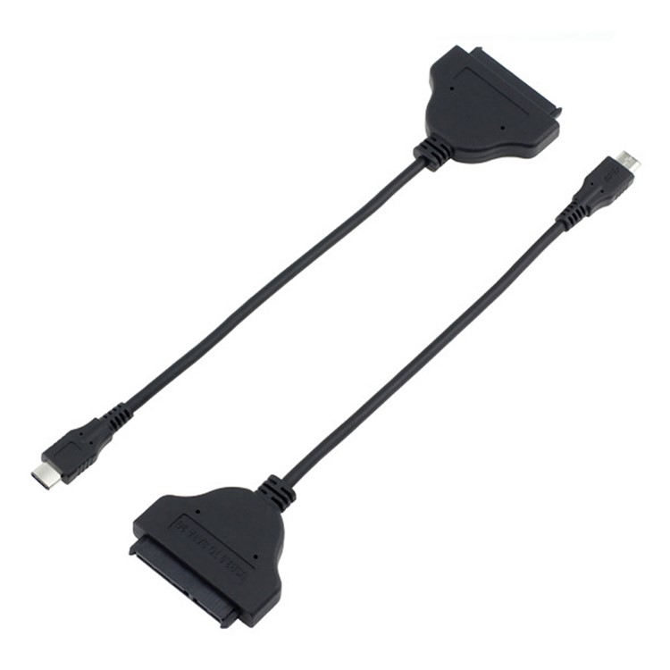Type C USB 3.1 Male to SATA 22 Pin 2.5" Hard Disk Driver SSD Adapter Cable for Macbook & Laptop-6