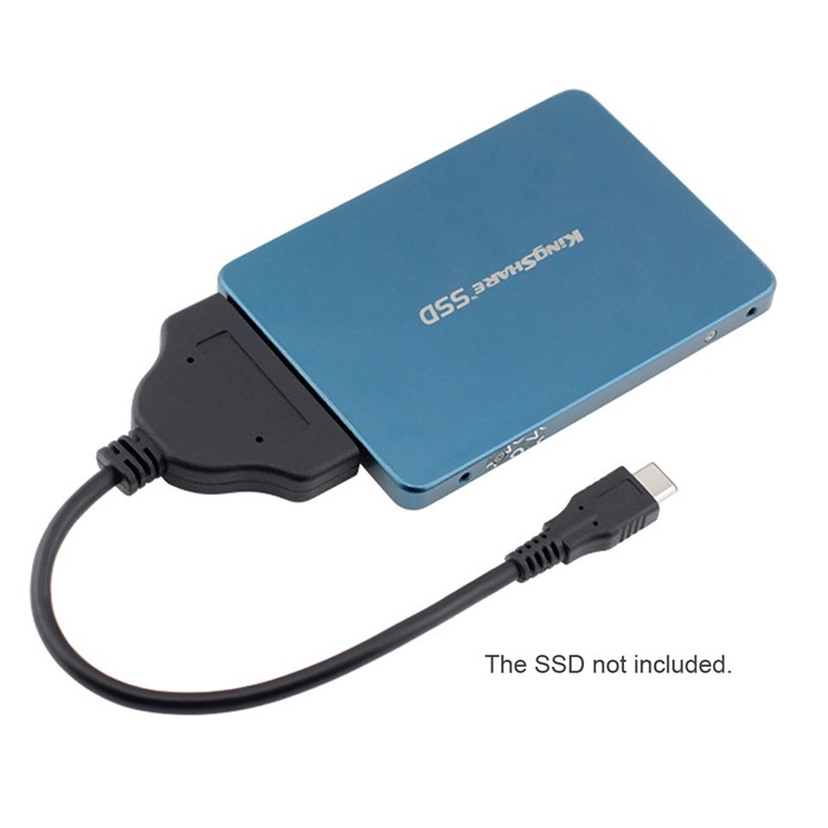 Type C USB 3.1 Male to SATA 22 Pin 2.5" Hard Disk Driver SSD Adapter Cable for Macbook & Laptop-7