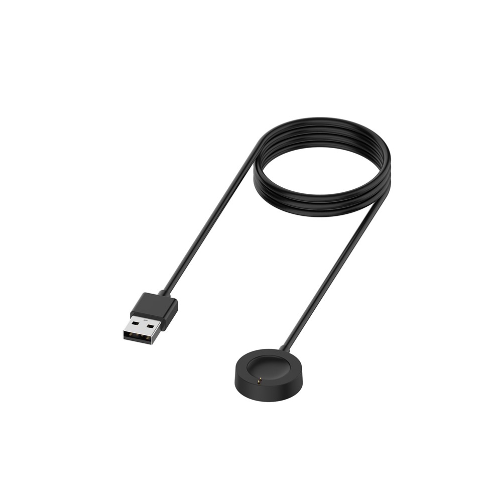 USB Magnetic Charging Cable 1m Dock Cable Adapter for Fossil Gen 4 Gen 5 Watch - Black-13