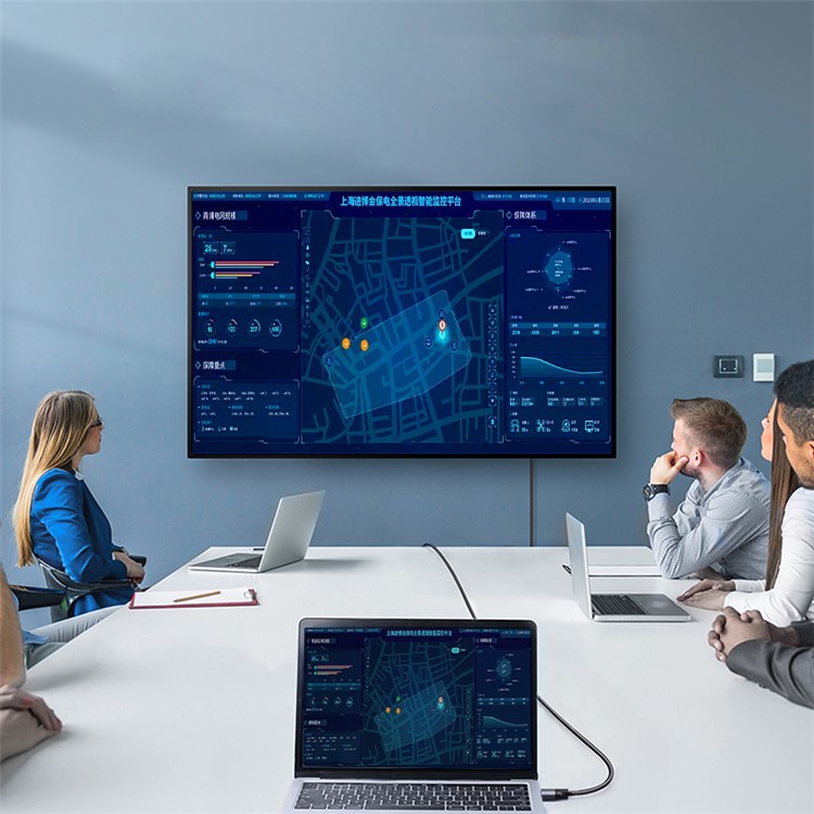 BASEUS Visueller Genuss Serie DVI-auf-HDMI-Kabel Zwei-Wege-4K HDMI-auf-DVI-Adapter Konverter DVI-D-Videokabel 1m - Dunkelgrau-9