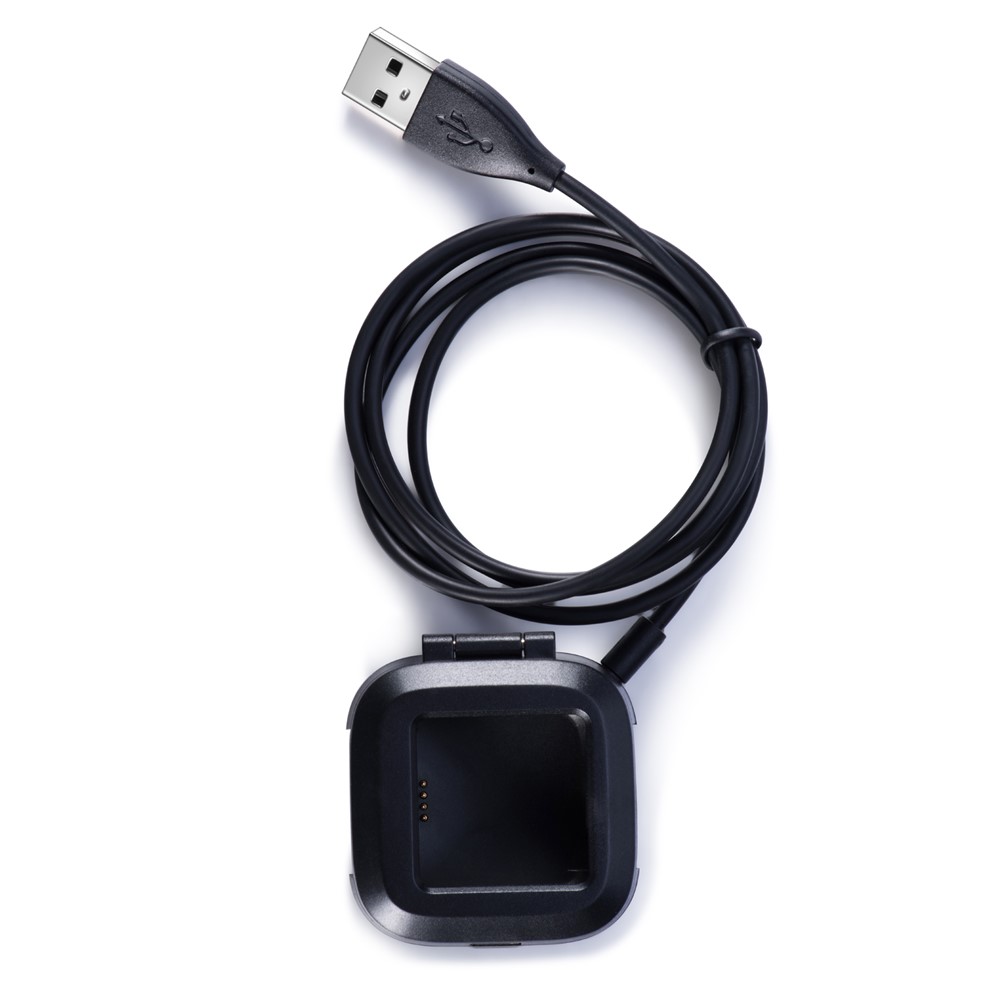 Cancella di Carica Del Cavo USB Portatile Cradle di Caricabatterie Per Fitbit Versa 2-4