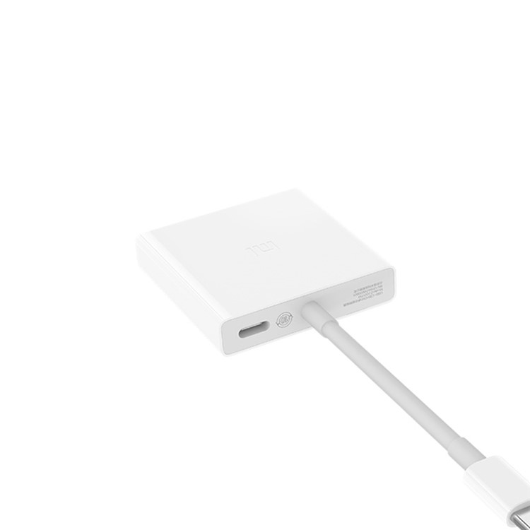 XIAOMI USB 3.1 Type-c to HDMI + USB 3.0 Adapter 4K HD Converter for MacBook 12-inch (2015)-2