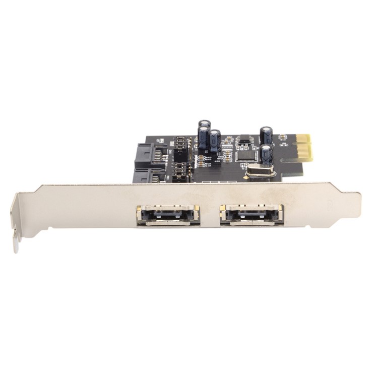 PCI-E to 4 Ports SATA 3.0 ESATA PCIE SATA3 6Gbps Expansion Card PCI-E Adapter-7