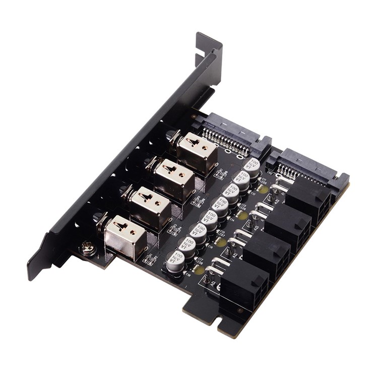4 Hard Disk Control System Intelligent Control Management System HDD SSD Power Switch with PCI Bracket-2