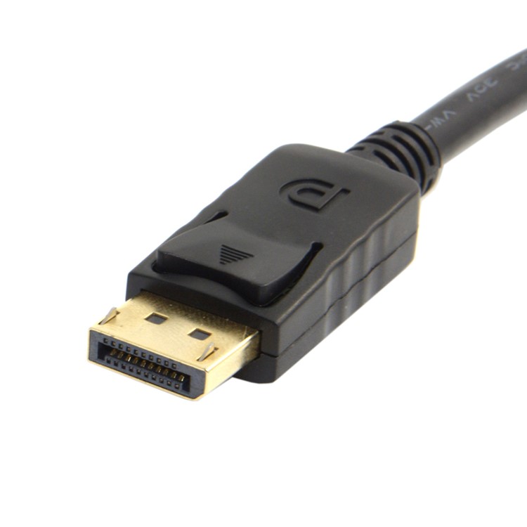 Displayport Male to Dual HDMI Female Extension Adapter Splitter Dongle for Monitor HDTV - Black-8