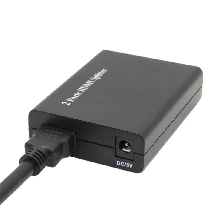 Displayport Male to Dual HDMI Female Extension Adapter Splitter Dongle for Monitor HDTV - Black-9