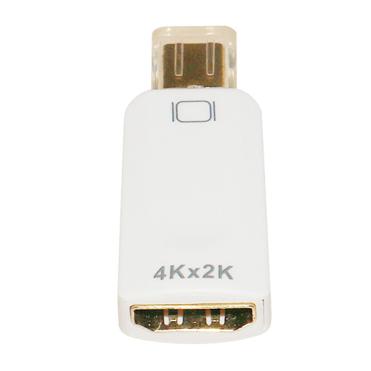 Mini DisplayPort DP to HDMI Female 1.4 HDTV Adapter Support Audio & 3D & 4K 2K 60hz-1