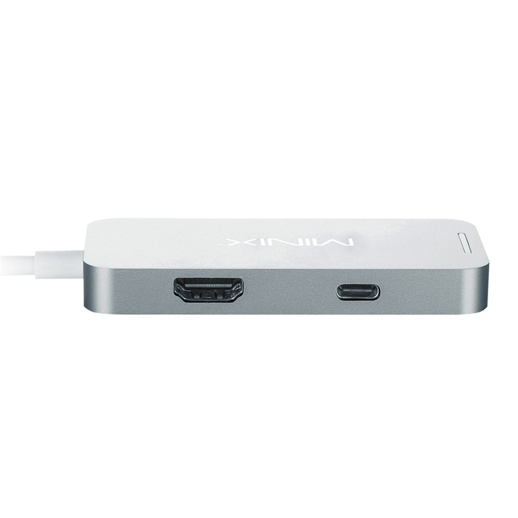 MINIX NEO-C Mini USB-C Multi-port Adapter with HDMI for MacBook and MacBook Pro - Silver Color-2
