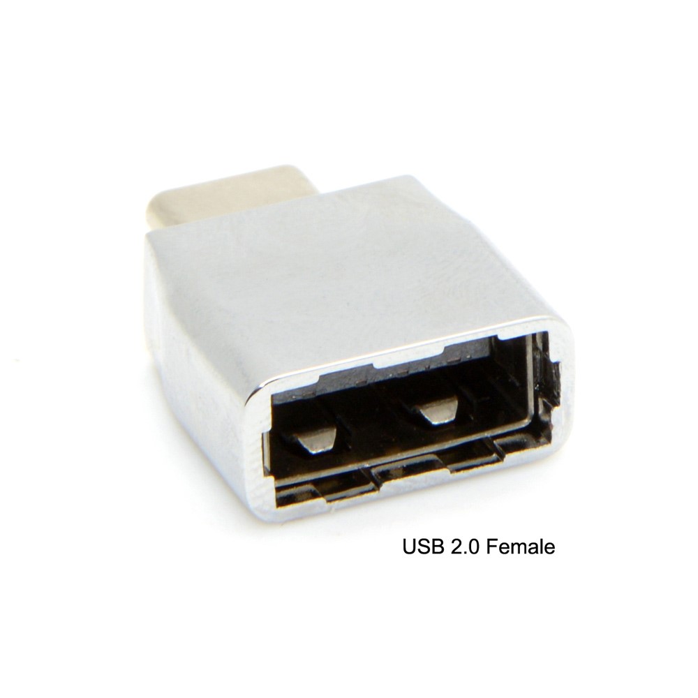 USB 3.1 USB-C Type-C to Type-A Female OTG & Micro USB Data Adapter with Chain for Tablet & Phone & Laptop-7