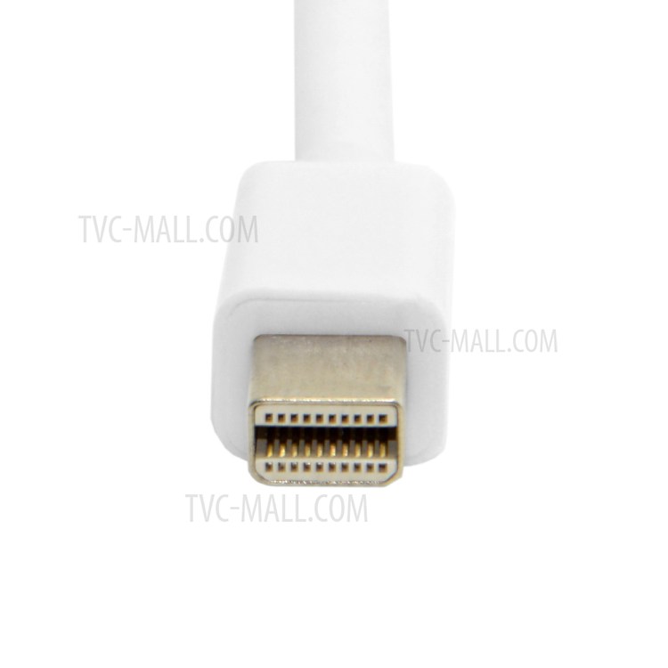 Active Mini DisplayPort Male to VGA Female Adapter Cable for Macbook/Monitor/Laptop etc- Silver Shell-8