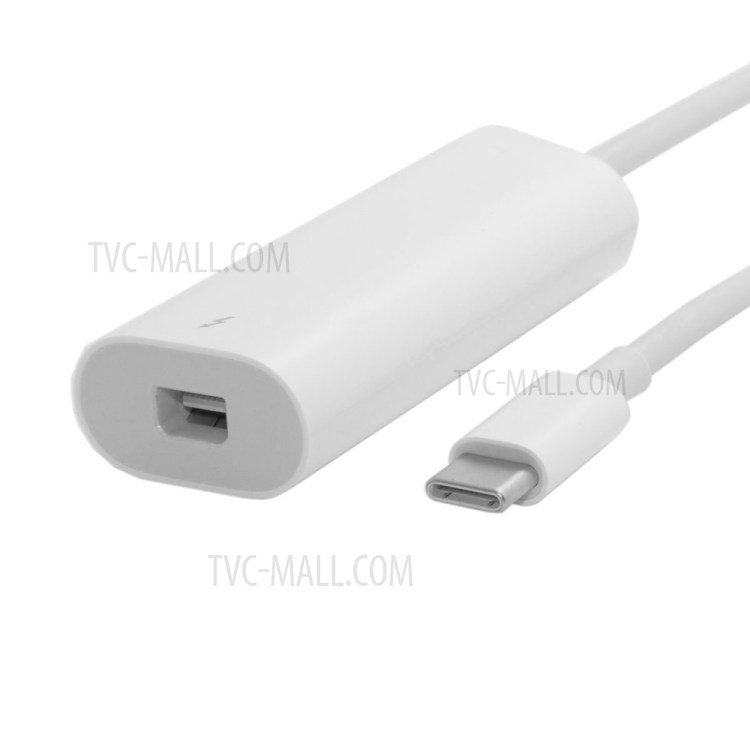 Thunderbolt 3 Port to Thunderbolt 2 Adapter for 2016 Macbook Pro Display MC914 & Hard Disk - White-2