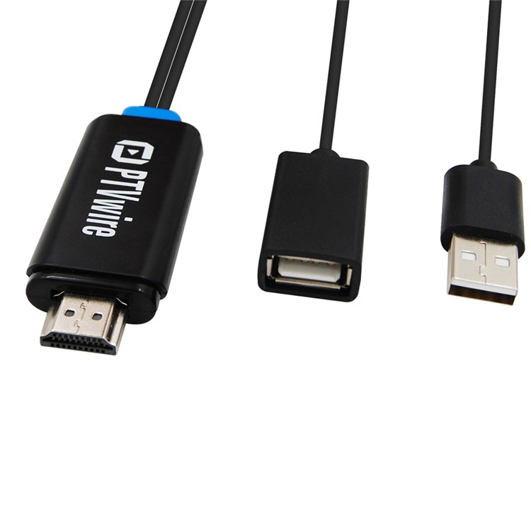PTVwire CA01F IOS Screen Mirroring HDMI 1080P Adapter Cable for iPhone 7/iPad Pro Etc-11