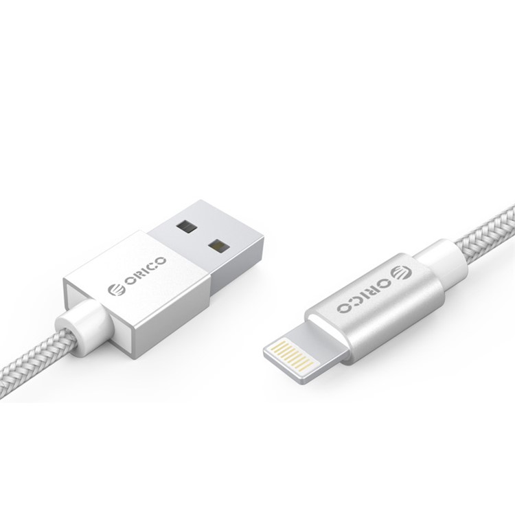 ORICO IDC-10-SV Metal MFI Certified Lightning 8Pin Woven Charging Data Cable-9