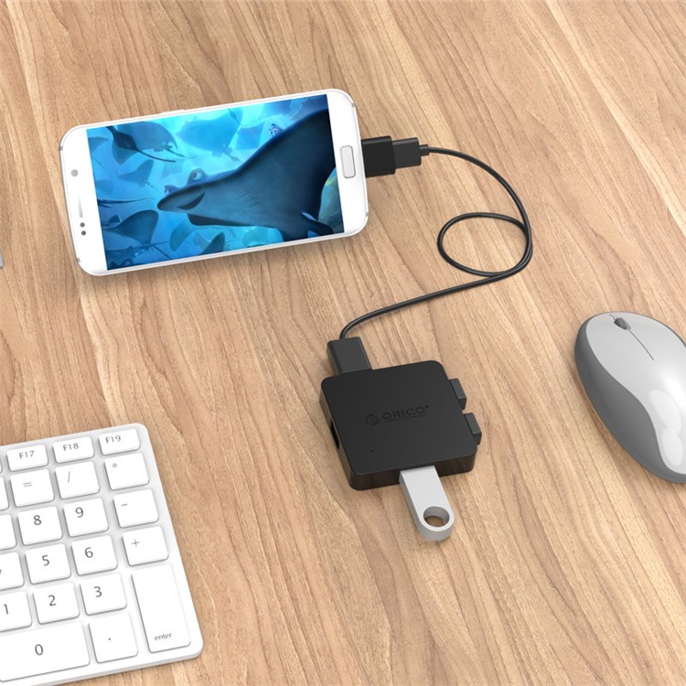 ORICO Female USB to Micro USB OTG Adapter - Black-4