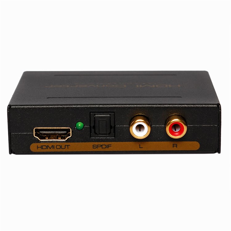 HDMI TO HDMI+ Audio (SPDIF+R/L) Stereo Analog Audio Converter Separator - EU Plug-5