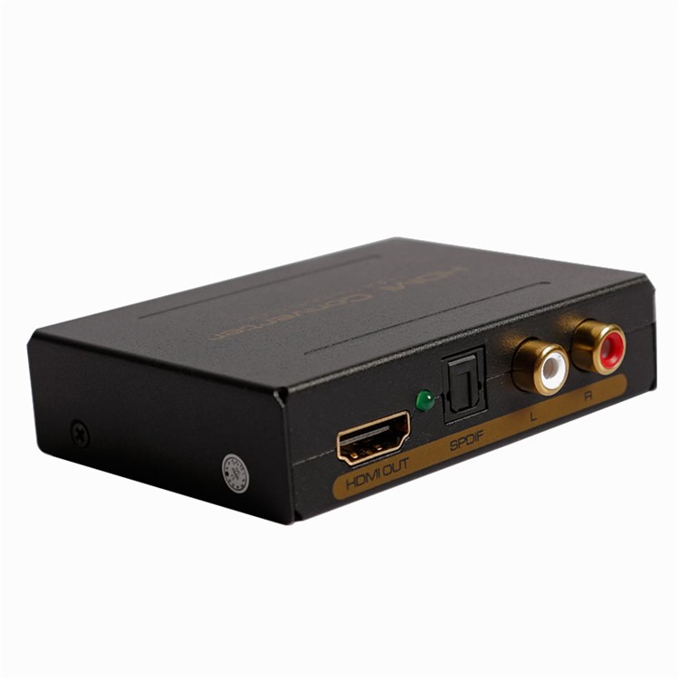 HDMI TO HDMI+ Audio (SPDIF+R/L) Stereo Analog Audio Converter Separator - EU Plug-7