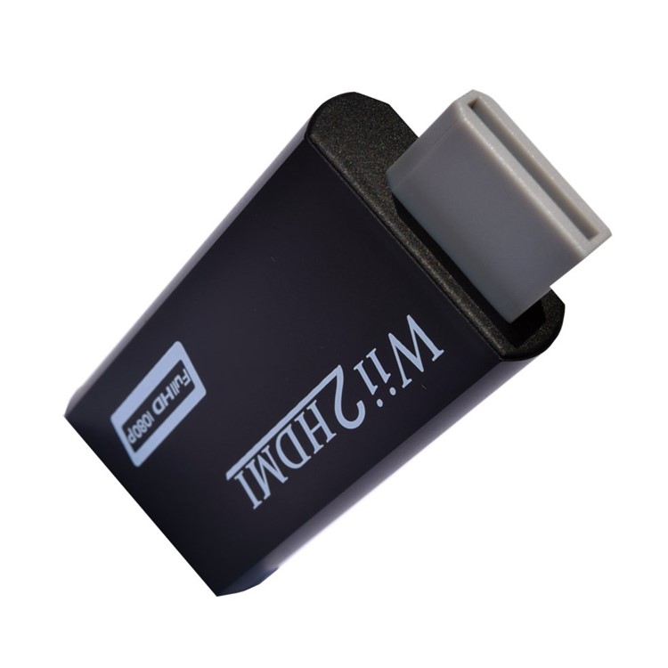 Wii to HDMI Full HD 1080P and 3.5mm Audio Converter for Game Play - Black-5