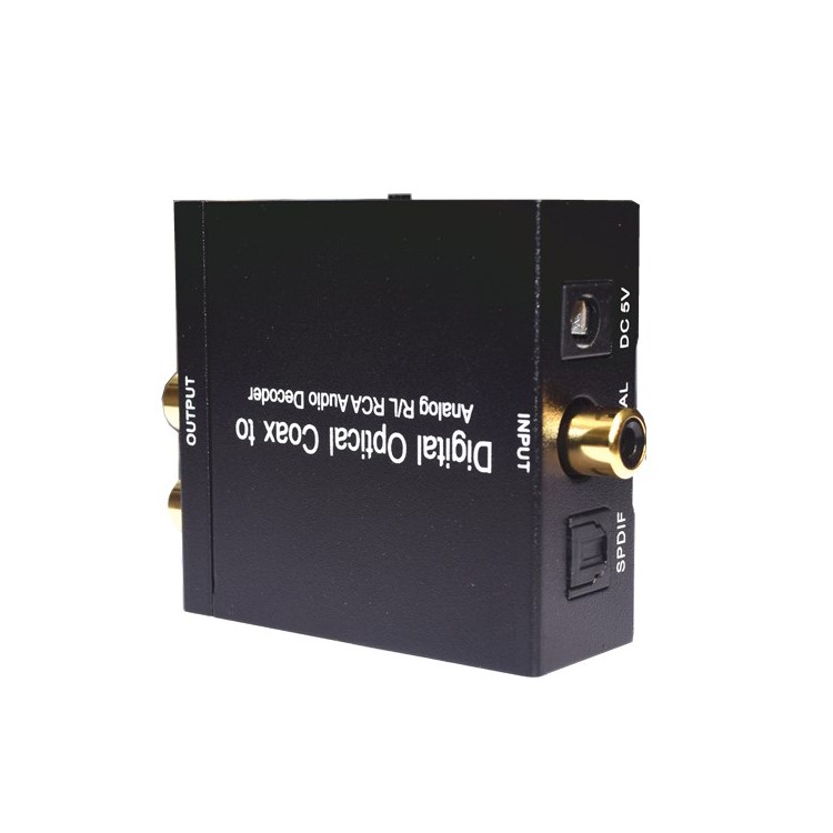 Digital Optical Coaxial to Analog R/L RCA Audio Decoder-4