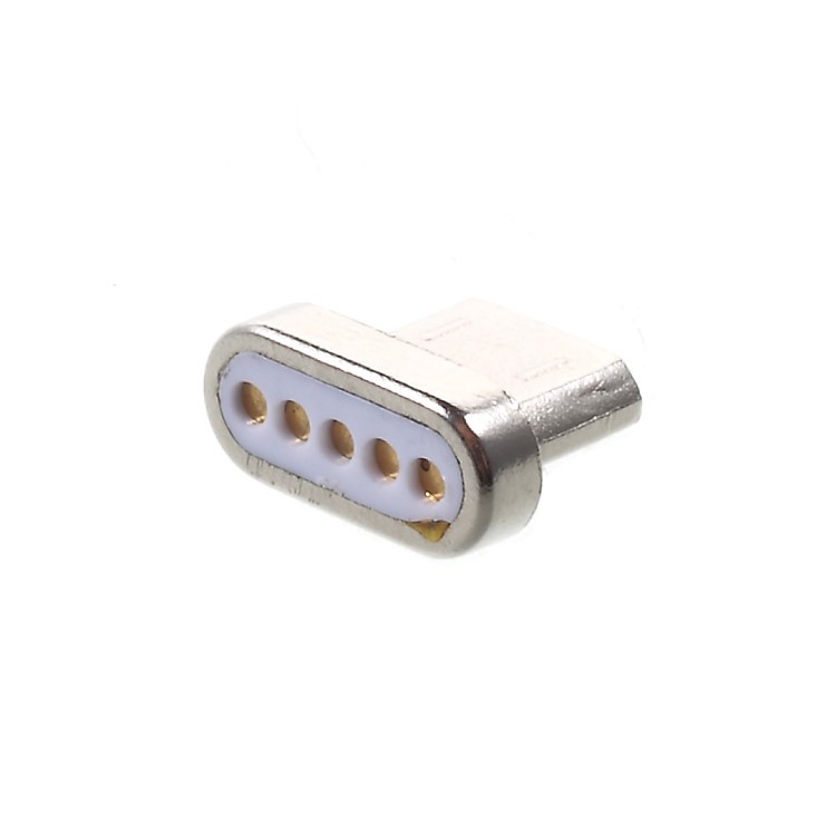 1M Woven Pattern Magnetic Type-C USB Data Charging Cable - Silver-10