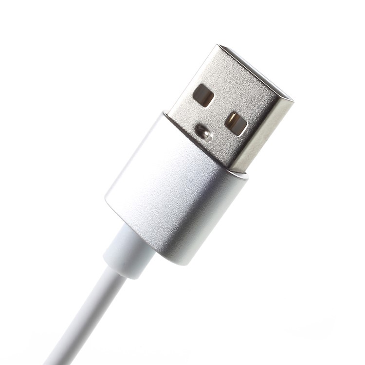1M Magnetic USB Type-C Sync Data Charger Cable - Silver-9
