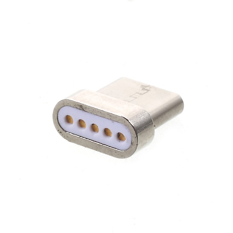 1M Magnetic USB Type-C Sync Data Charger Cable - Silver-13