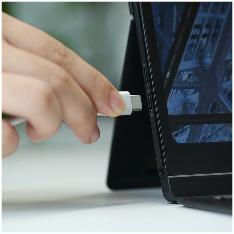 ROCK Type-C Male to 2*USB 2.0 Female + USB 3.0 Female + Type-C Female Ports Converter Adapter - Silver-8