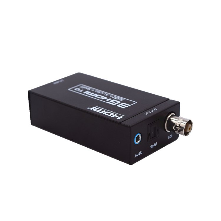 Mini 3G HDMI to SDI + Spdif Toslink + 3.5mm Audio Converter - EU Plug-4