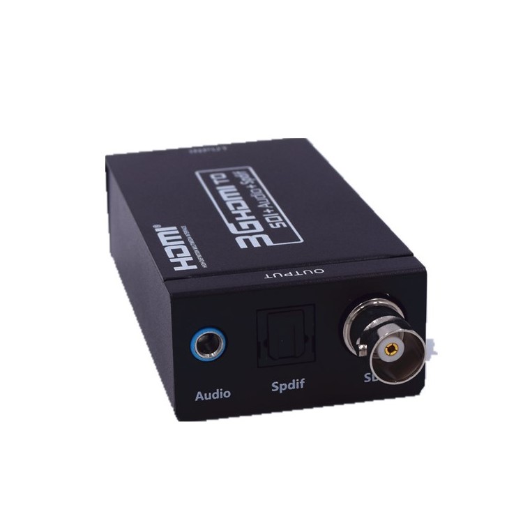 Mini 3G HDMI to SDI + Spdif Toslink + 3.5mm Audio Converter - EU Plug-6