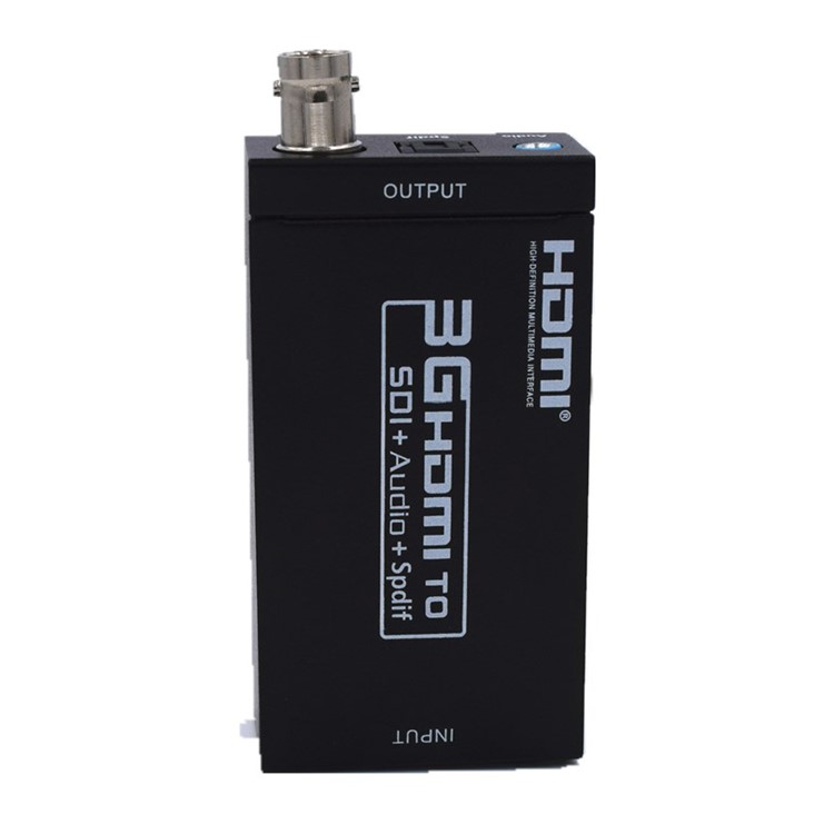 Mini 3G HDMI to SDI + Spdif Toslink + 3.5mm Audio Converter - EU Plug-7