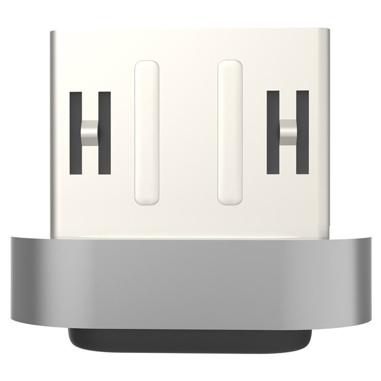 BASEUS Magnetic Micro USB Charging Data Sync Adapter for Android Phones - Silver-9