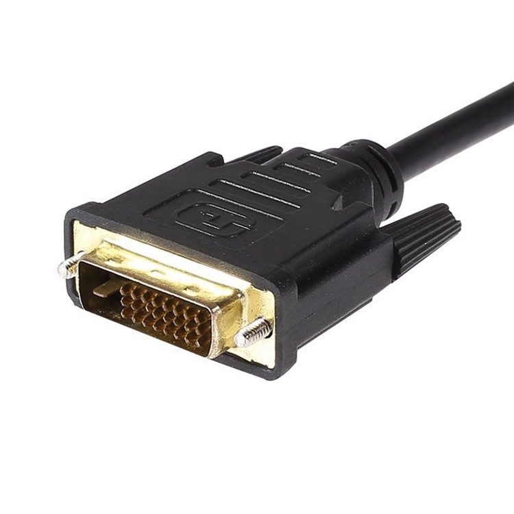 DVI 24+1 DVI-D M to VGA Male With Chip Active Adapter Converter Cable for PC DVD Monitor HDTV-7